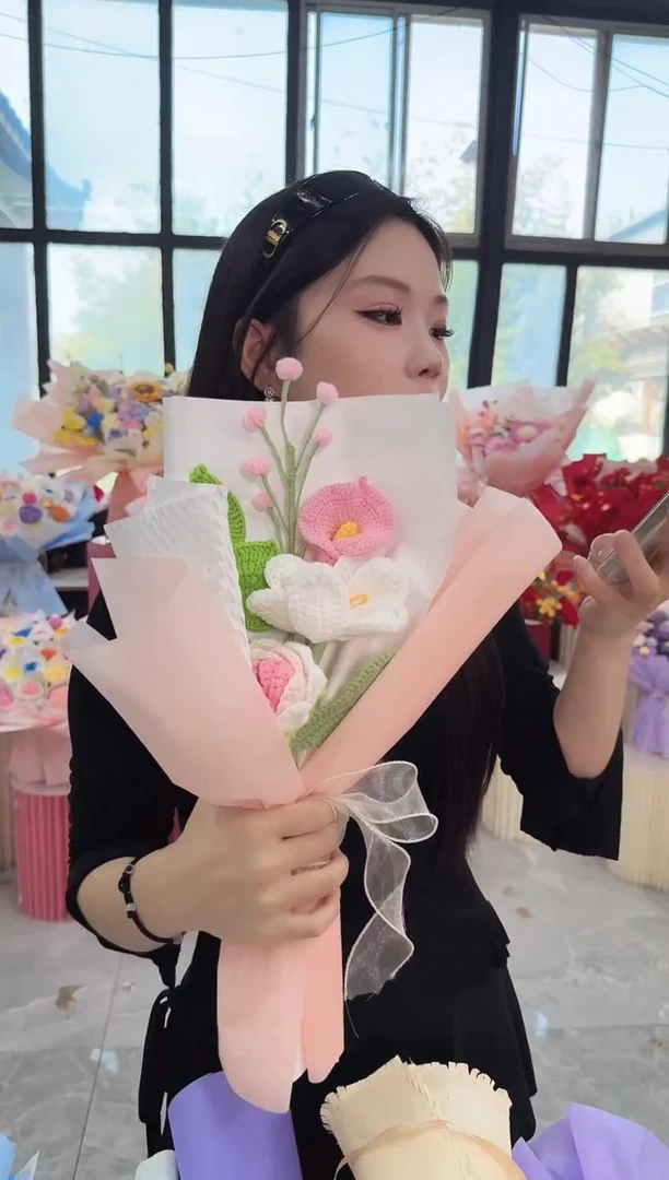 非遗手工定制花束，孤品清仓！！