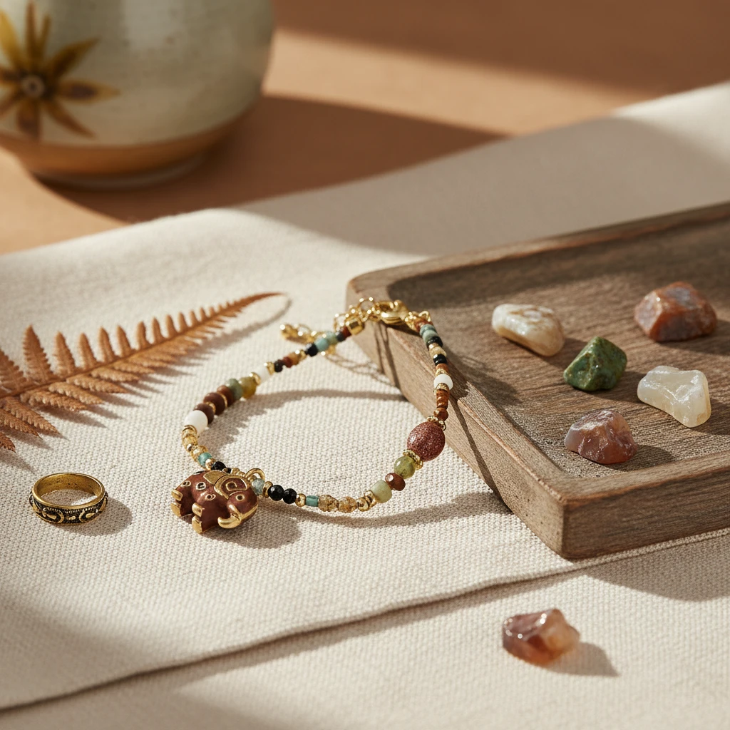 时尚小象手链QQJZ~340