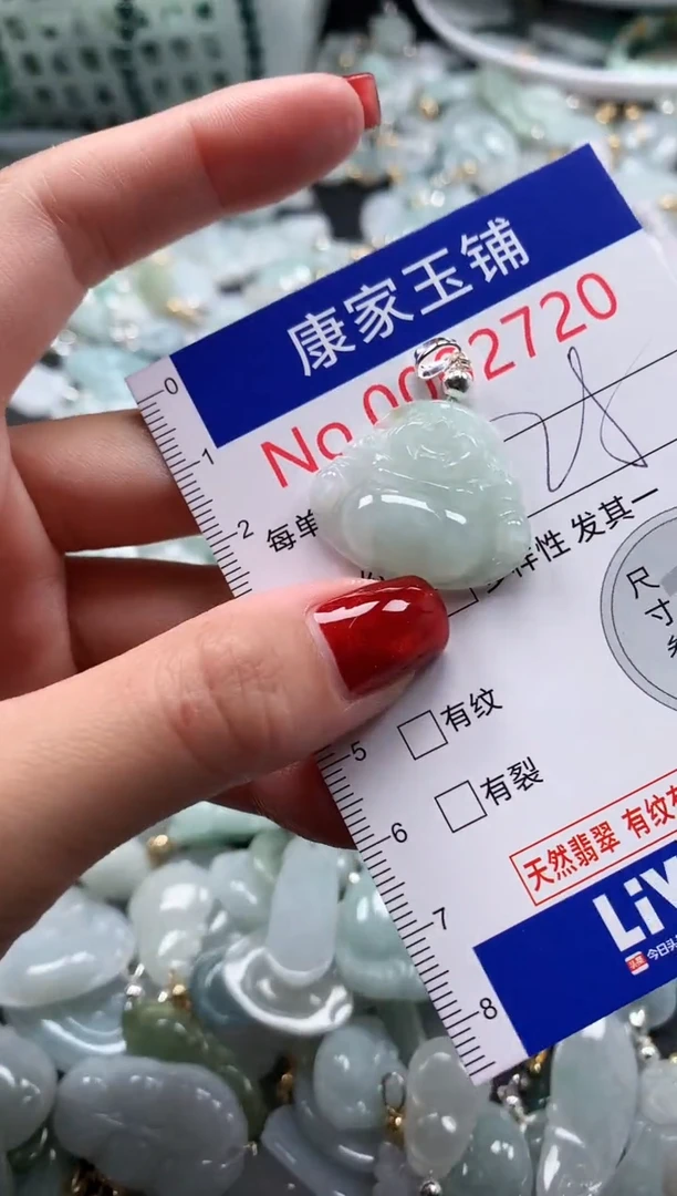 翡翠未镶嵌吊坠(不含链)2720