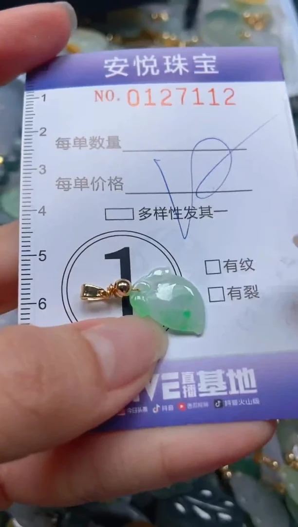 【闪购商品】翡翠颈饰未镶嵌闪购0127112