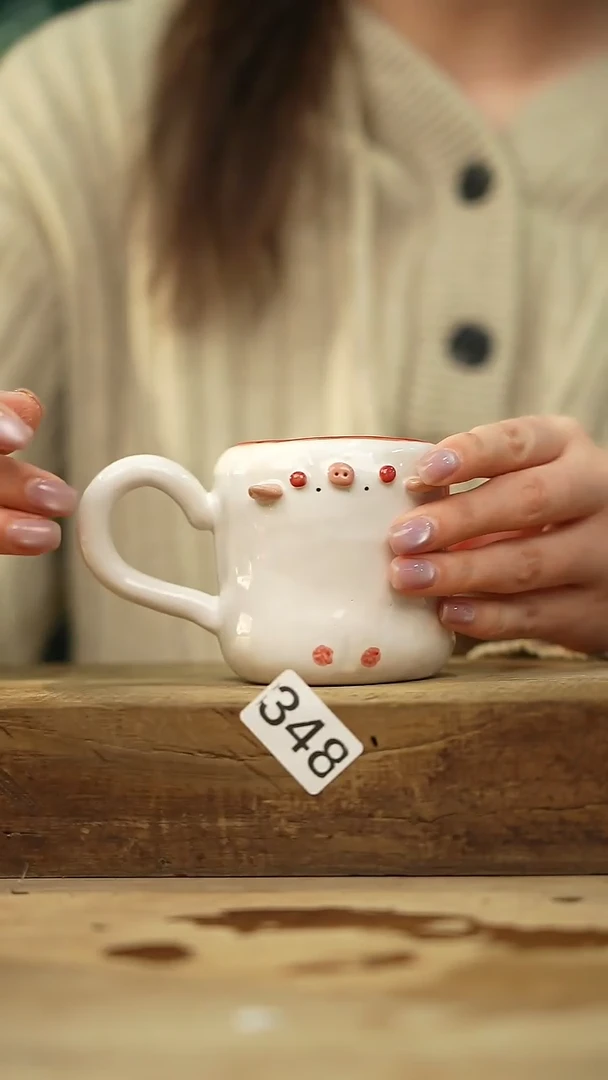 【闪购商品】瓷片手绘·杯/设计师 xudu 款