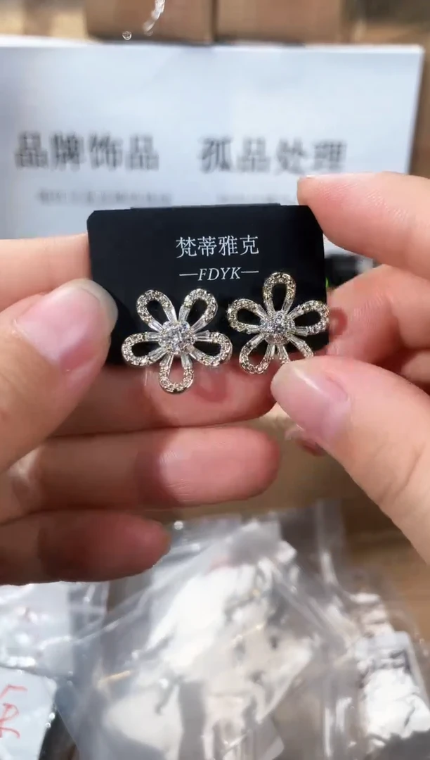 合金925银锆石梵1211