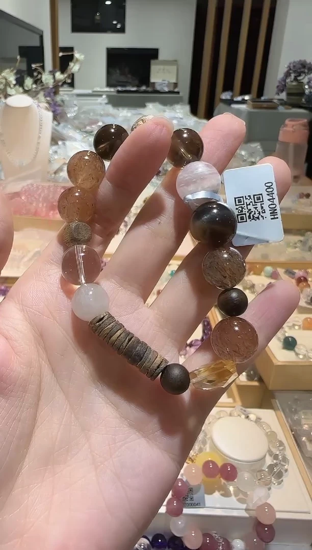 水晶手串未镶嵌手串