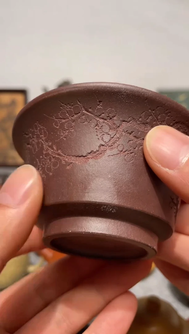 茶壶紫砂四号井底槽清半手工  马蹄杯