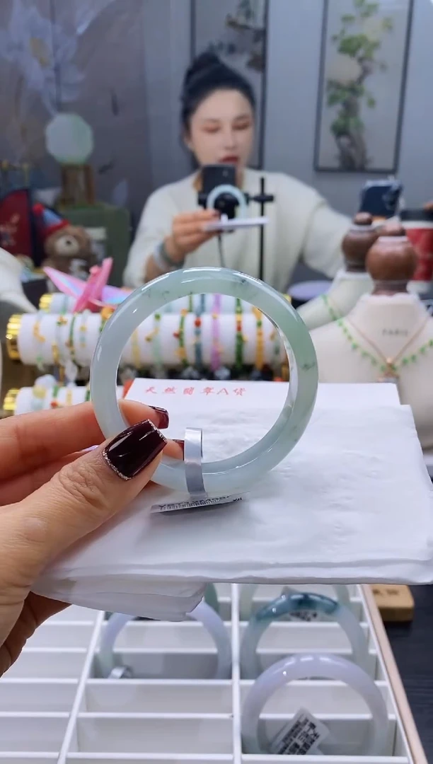 未镶嵌手镯翡翠133号55.9/12.3*7.6