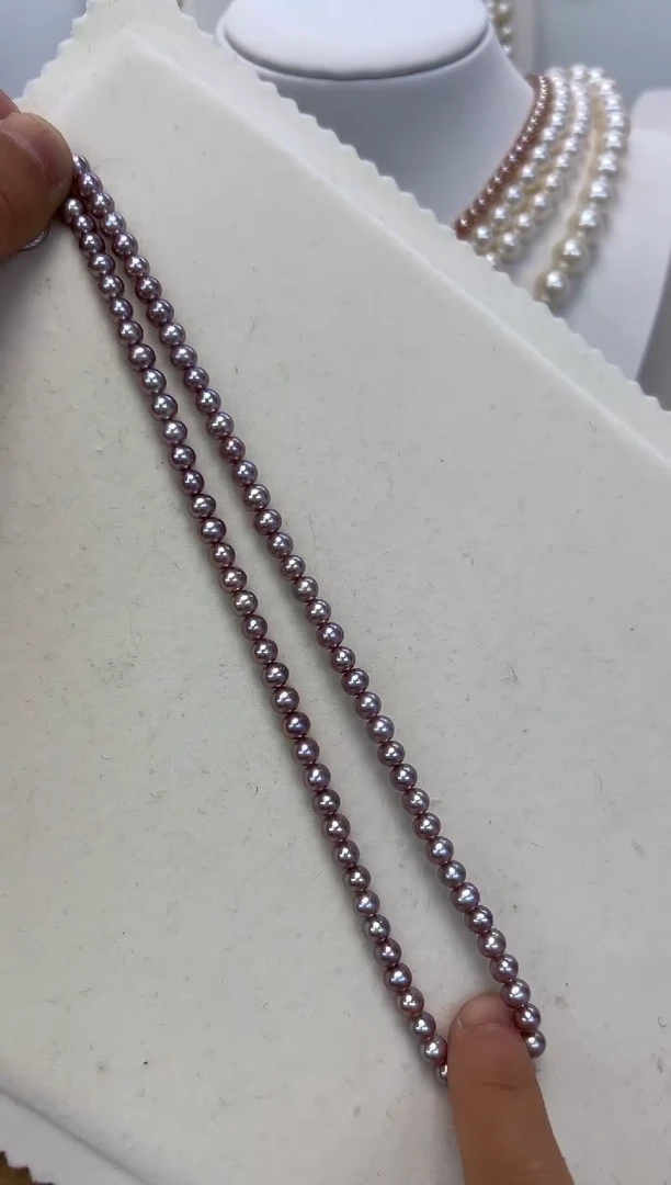 【闪购商品】淡水珍珠颈饰未镶嵌5-5.5MM