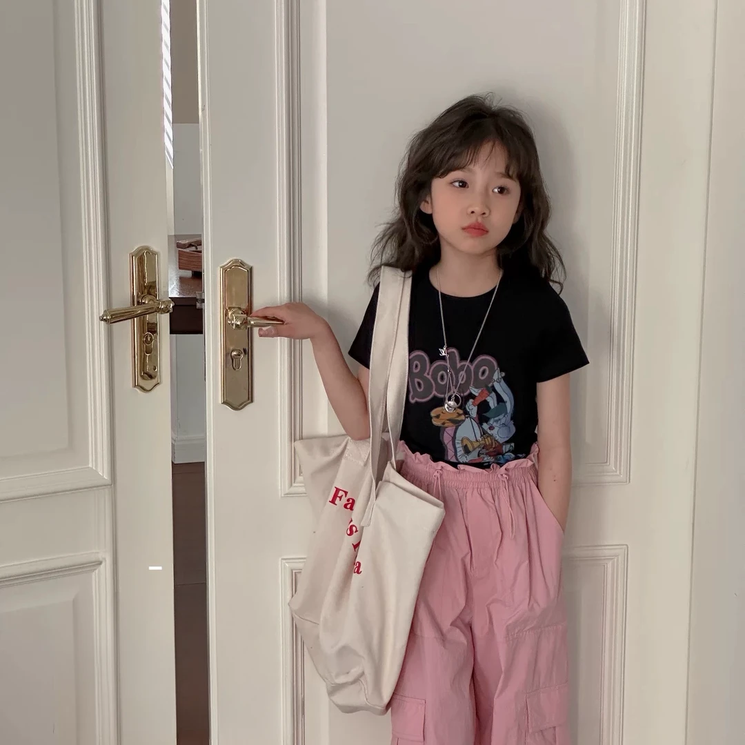 242S019-1新款时尚黑色T恤