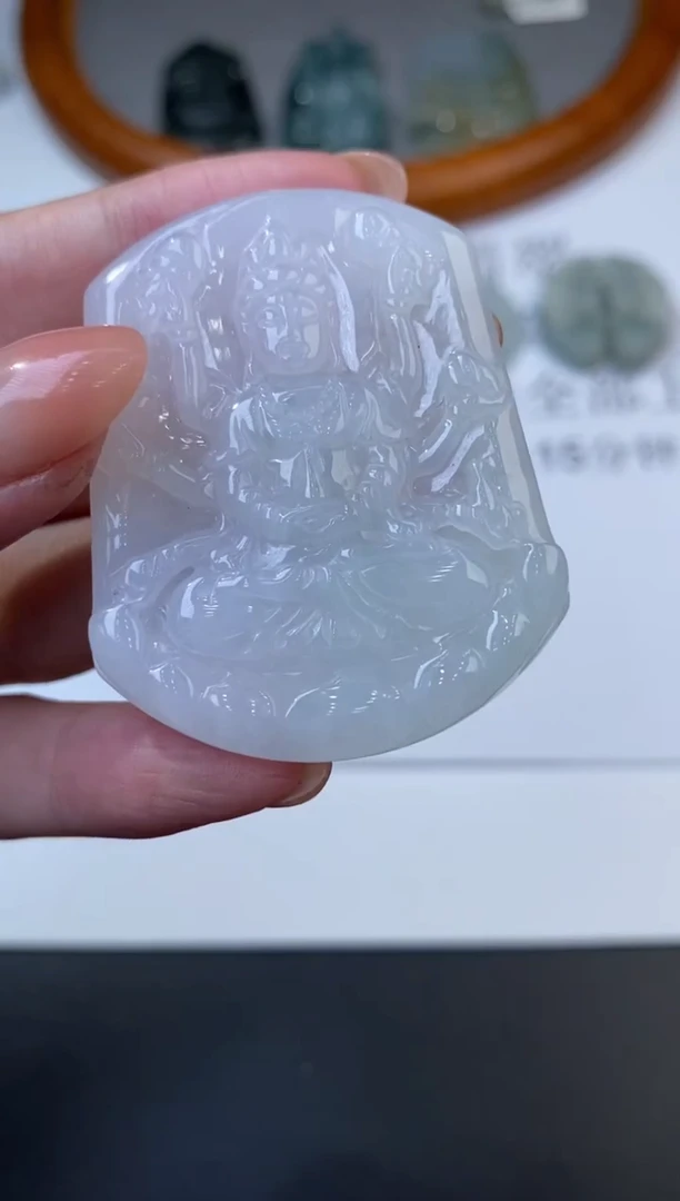 未镶嵌挂件翡翠305863   多人