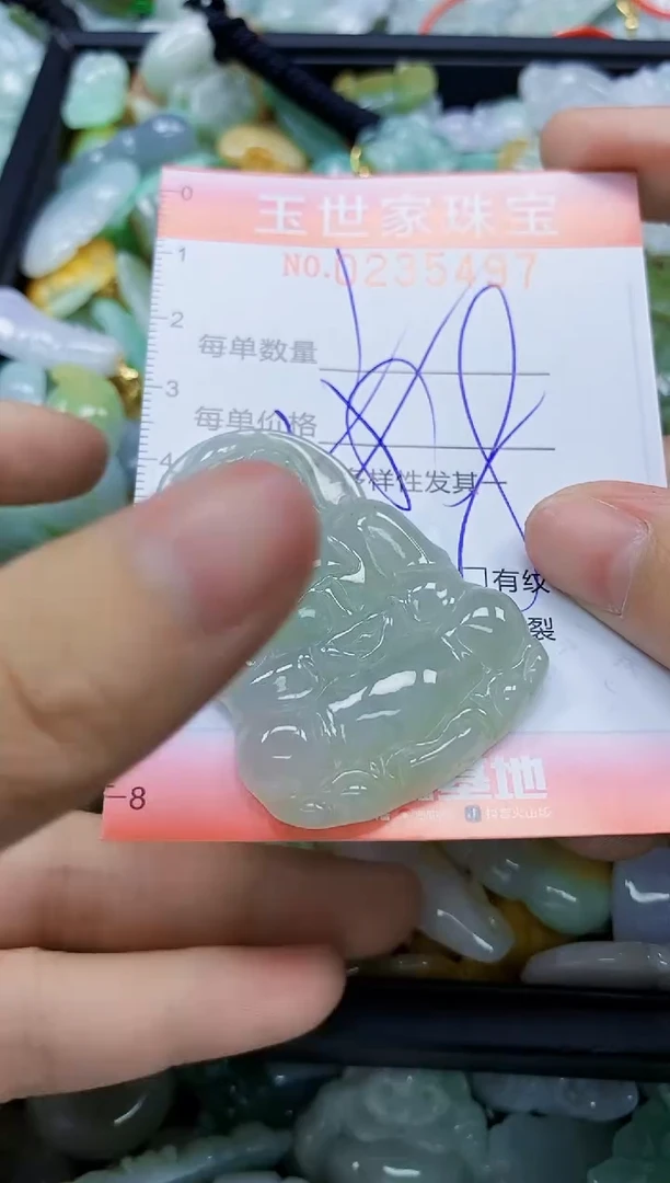 翡翠未镶嵌颈饰闪购0235497多样性发其一