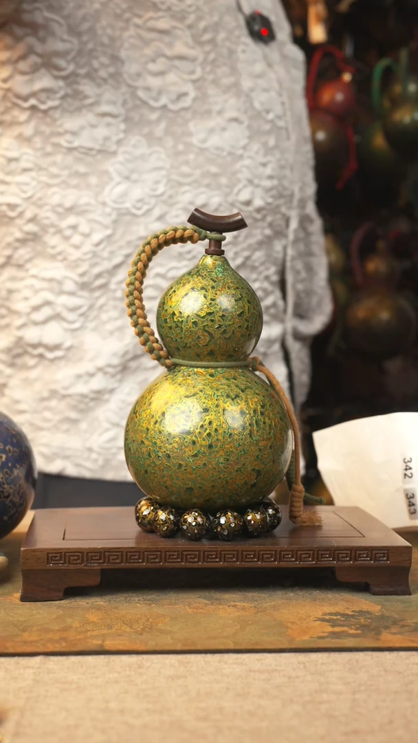 【闪购商品】342大漆葫芦一物一拍记葫堂出品