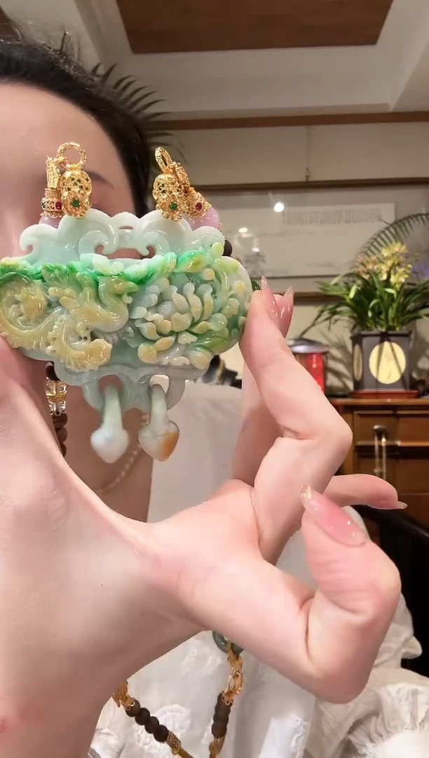 【闪购商品】翡翠颈饰未镶嵌国风