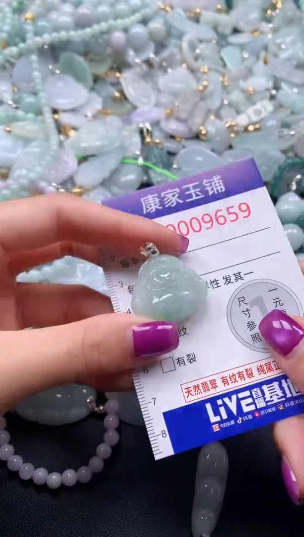 颈饰未镶嵌翡翠9659