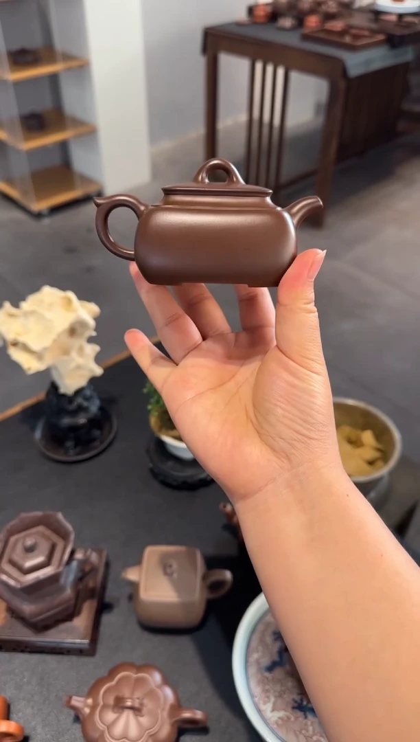 茶壶紫砂辉**好长四方 紫砂壶