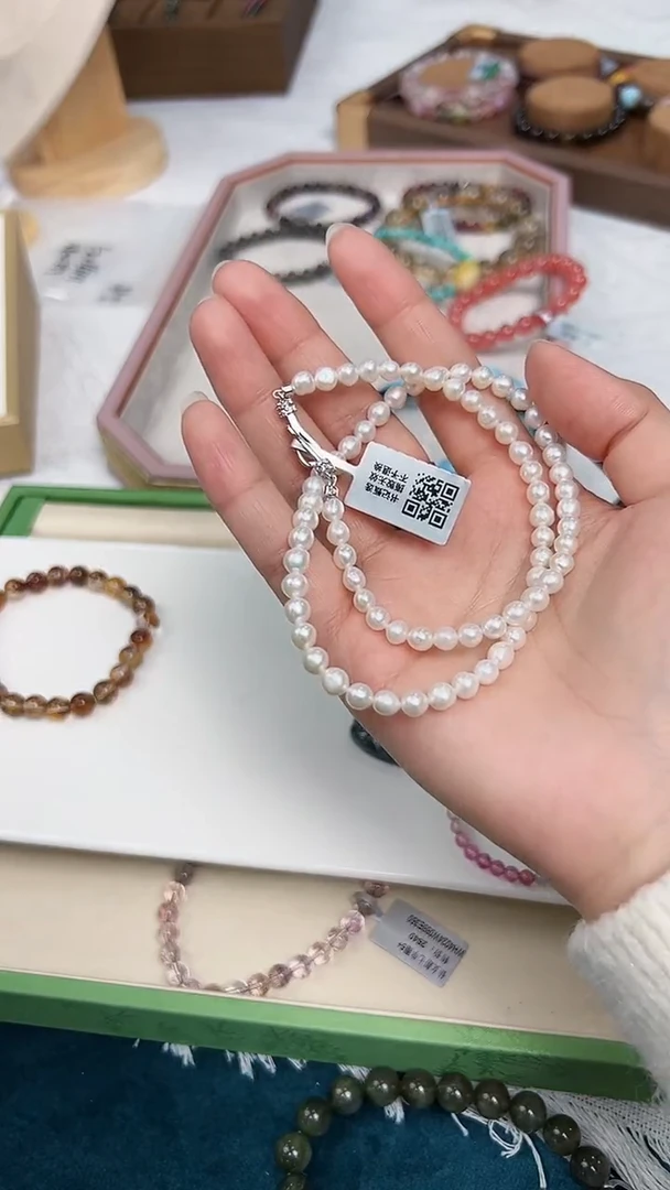 颈饰未镶嵌淡水珍珠悦1184