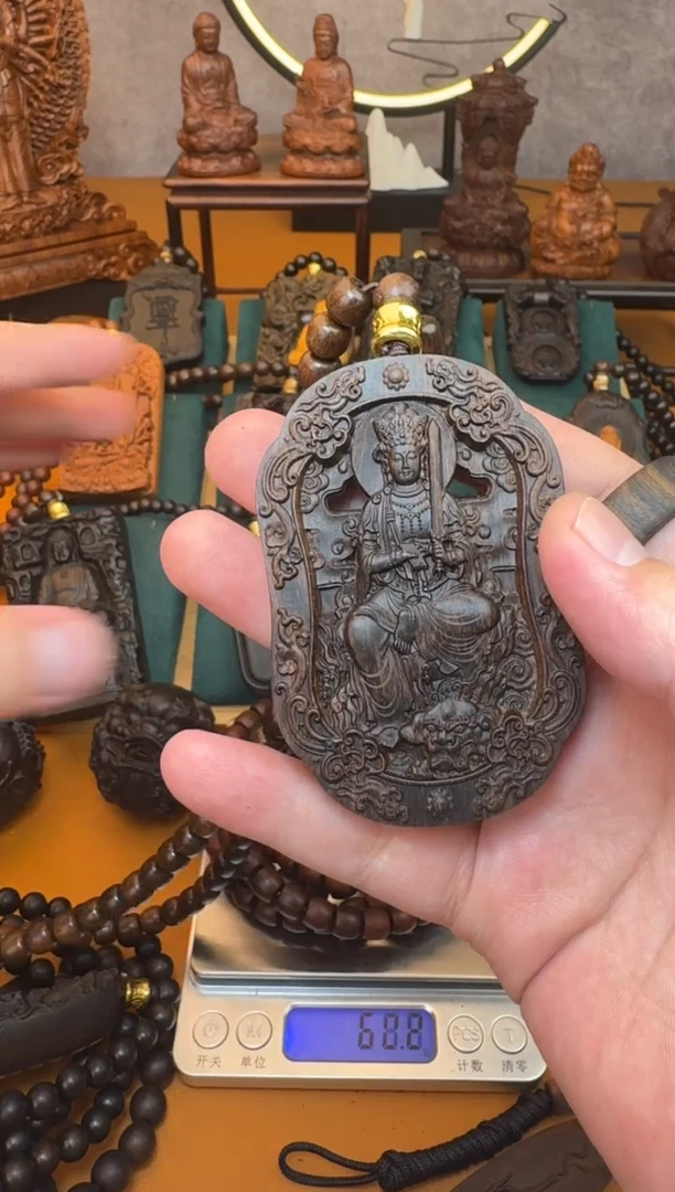 贡木吊坠《巴布亚贡木》新品巴布亚贡木文殊