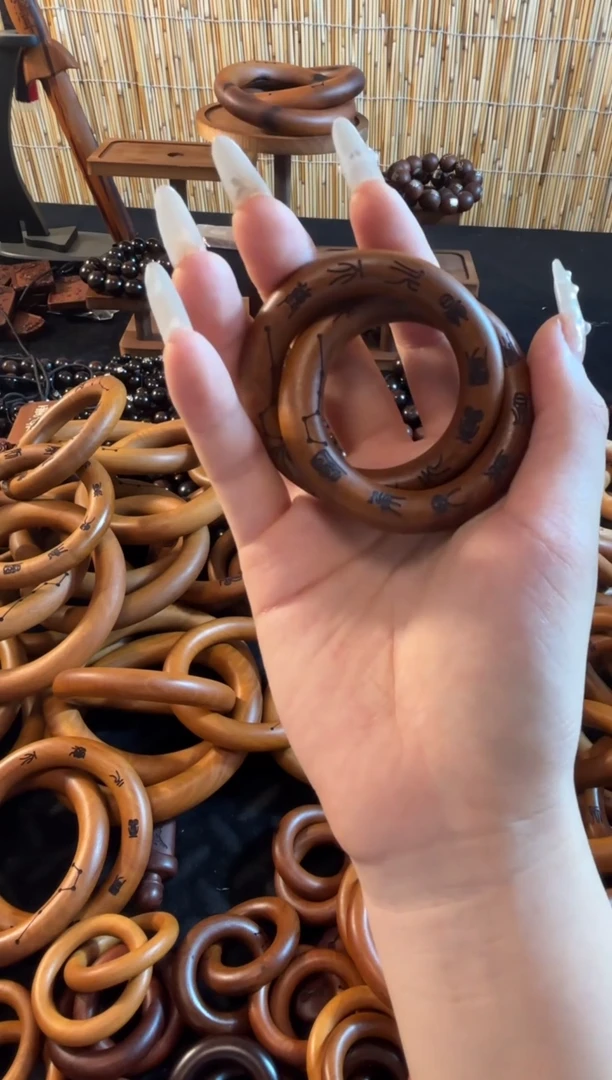 枣木雷击枣木乾坤圈内径40一物一拍