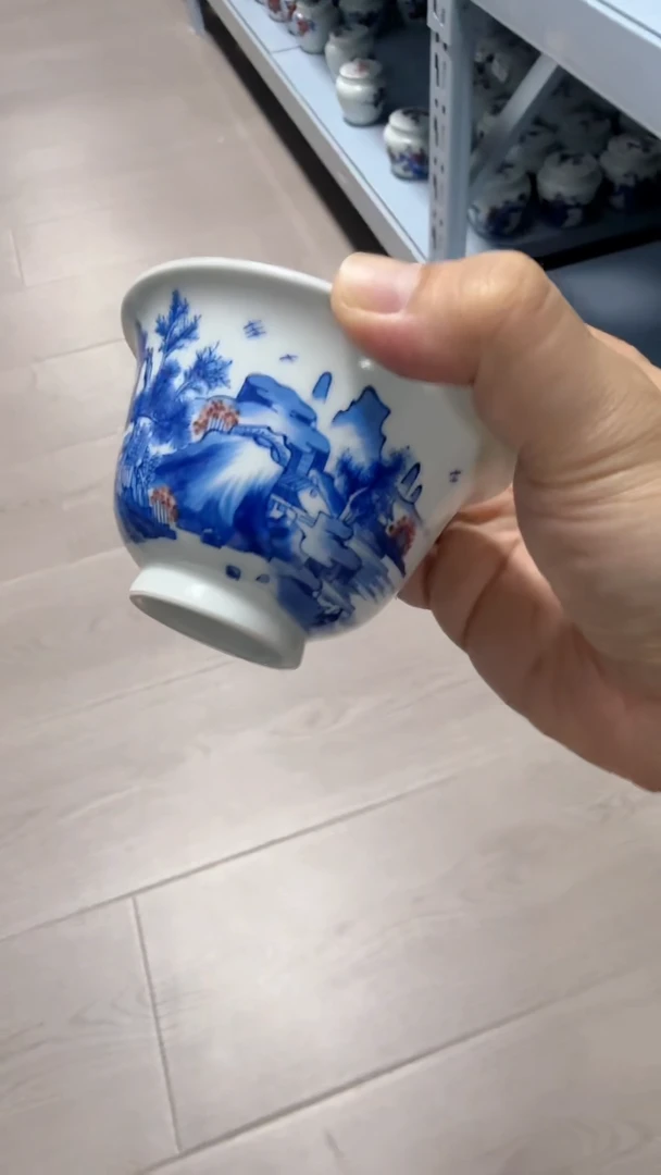 瓷片Y077家庭瓷器日用摆件