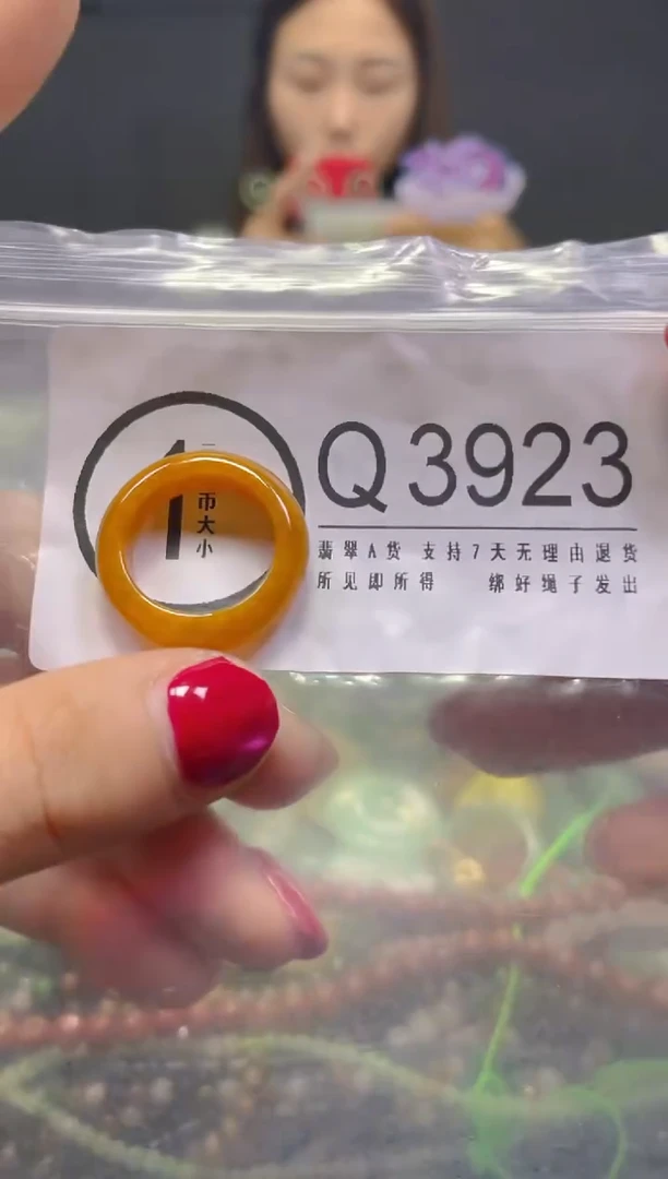 颈饰未镶嵌翡翠16.6MM/Q/翡翠A货，一件也是批发价