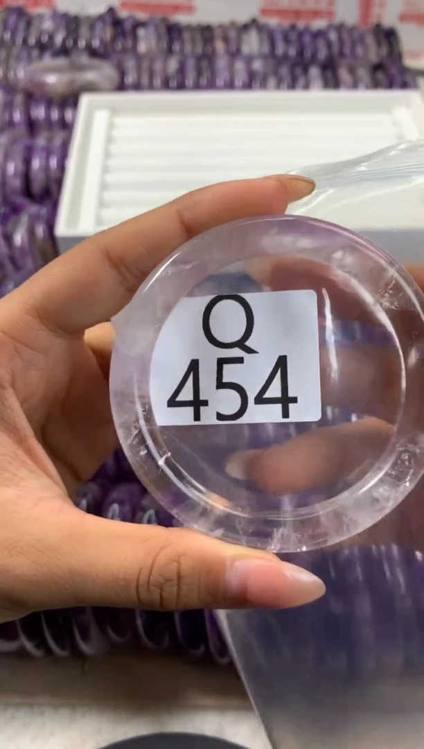 【闪购商品】水晶水晶手镯Q未镶嵌454-55