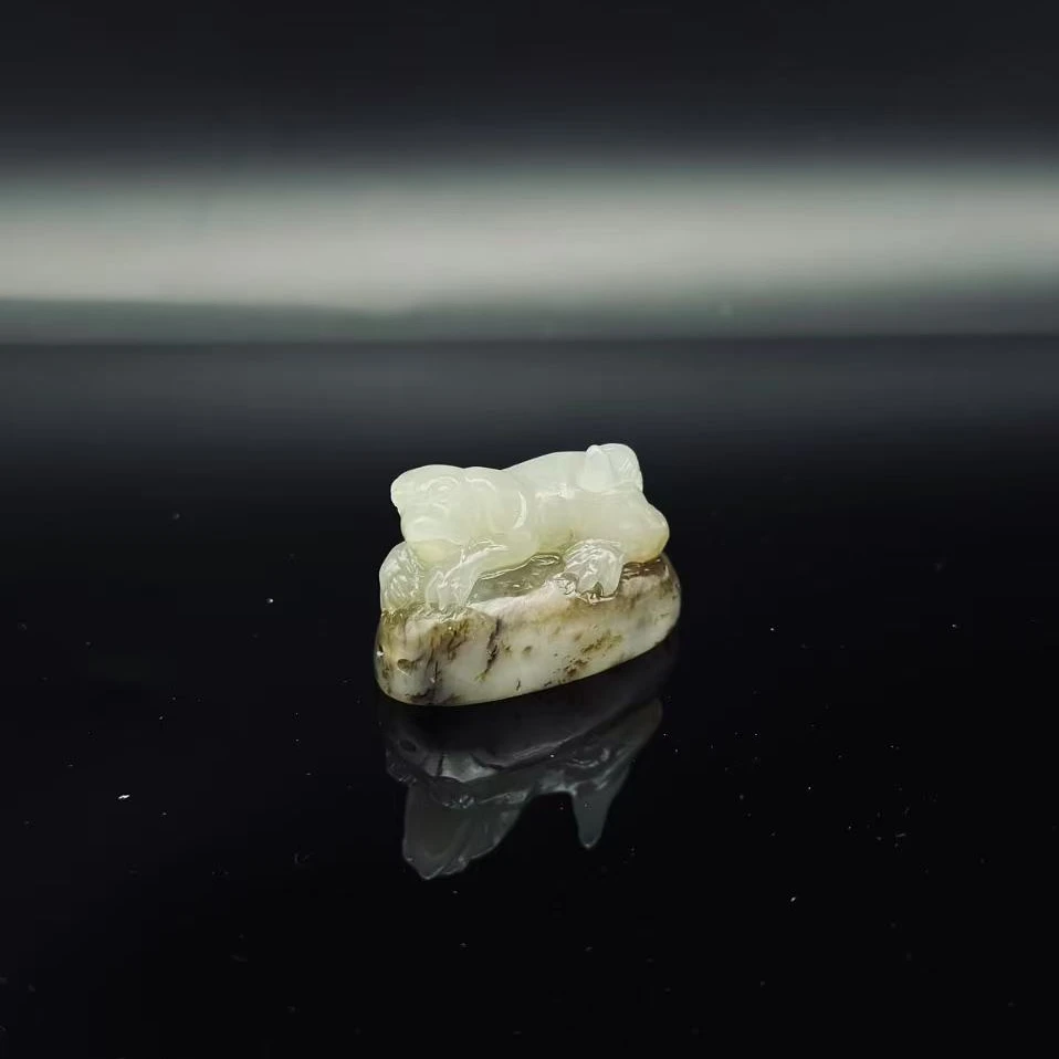 和田玉旺财吊坠2180