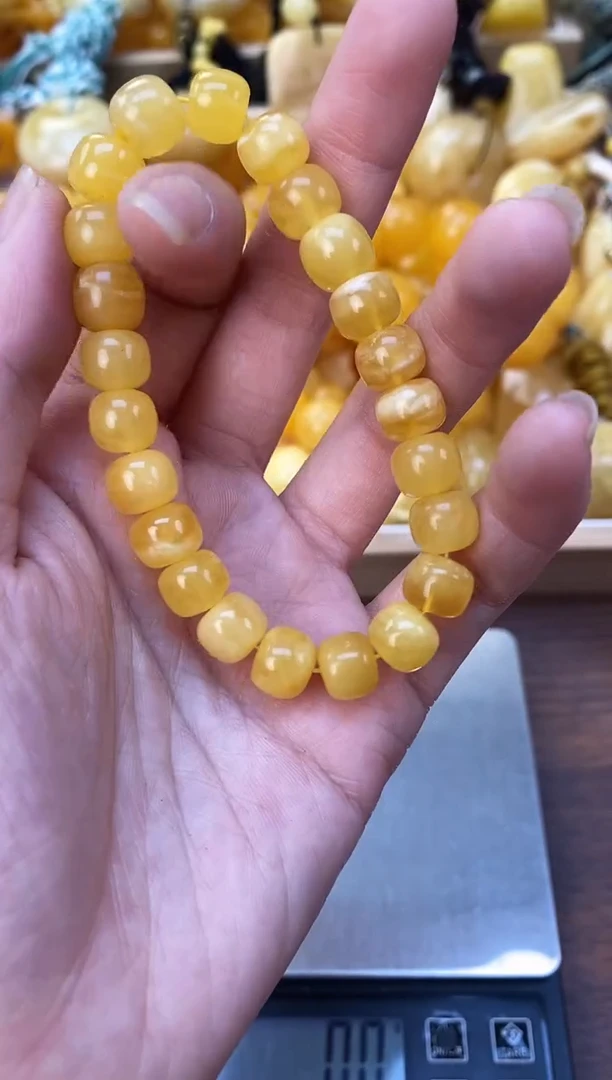 裸石琥珀未镶嵌天然琥珀蜜蜡