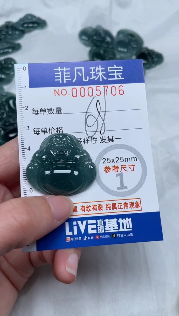 【闪购商品】翡翠颈饰未镶嵌00..5706