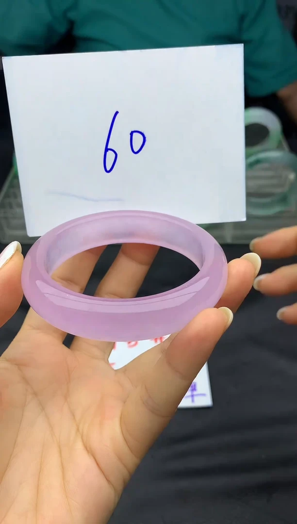 玉石冰透时尚非料手镯