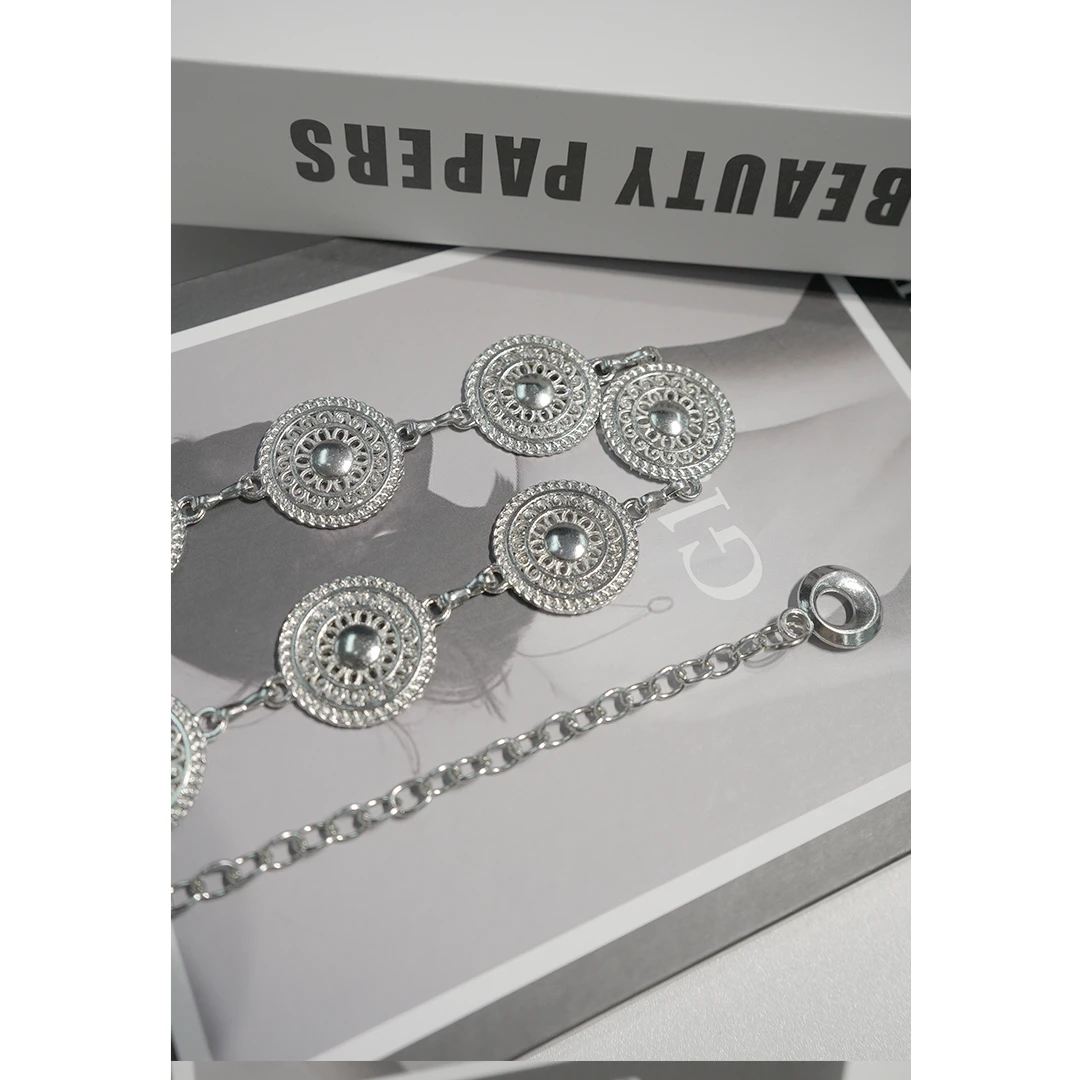 不锈钢项链 sanye&feel/妍三也【连衣裙腰链】腰链配饰SP-YL001YX