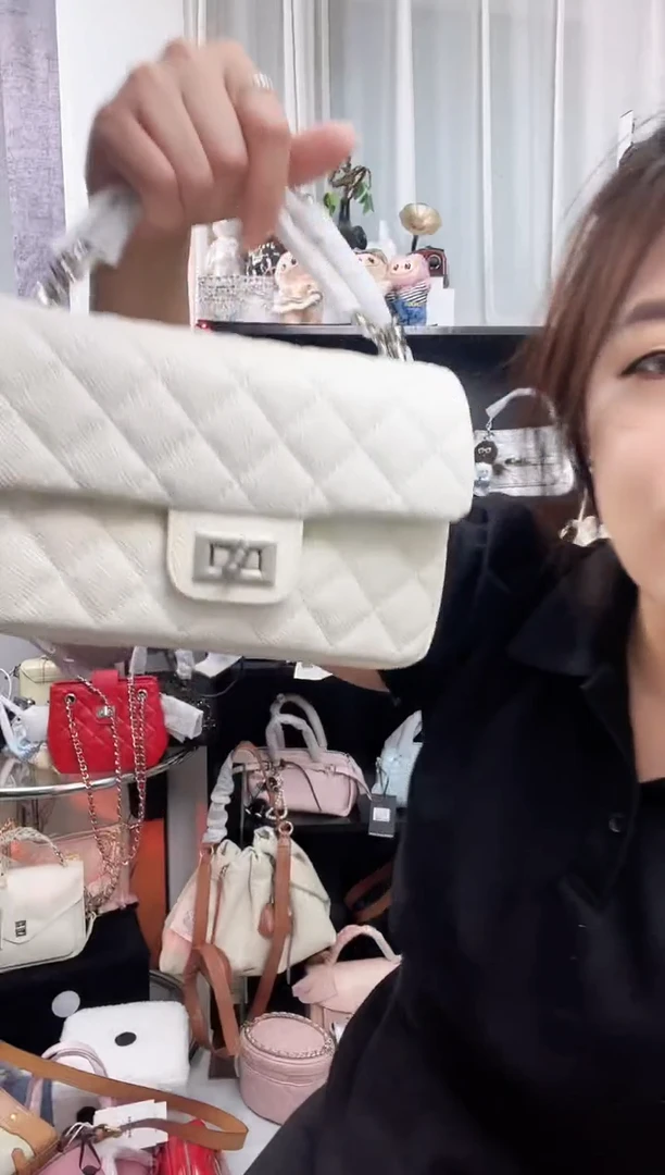 小牛剖层皮革福利款女士包包