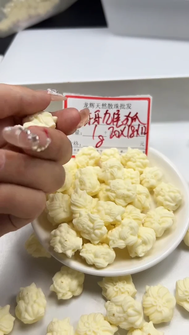 檀香木散珠w2414牙牙九尾狐*1个