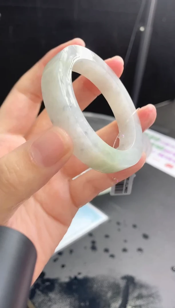 【闪购商品】定制翡翠手镯未镶嵌22 49-51正