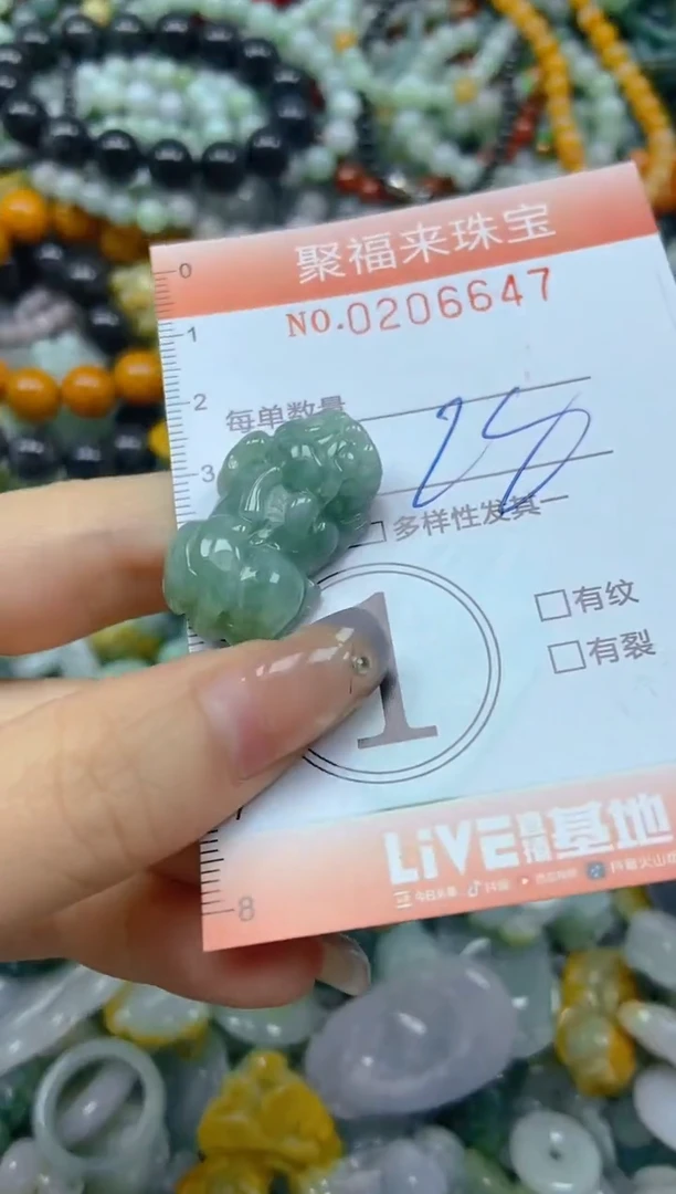 翡翠未镶嵌颈饰闪购0206647多样性发其一
