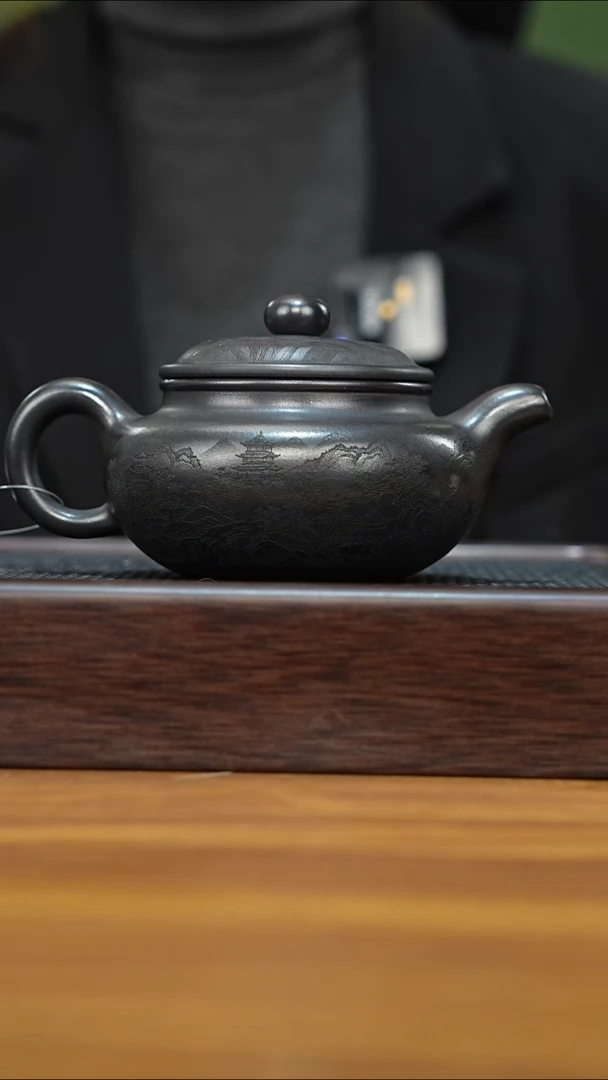 紫砂公道杯宜兴本地紫砂壶300cc