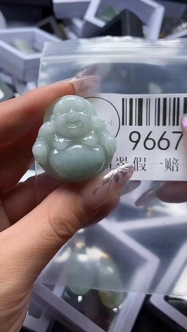 吊坠(不含链)未镶嵌翡翠9667