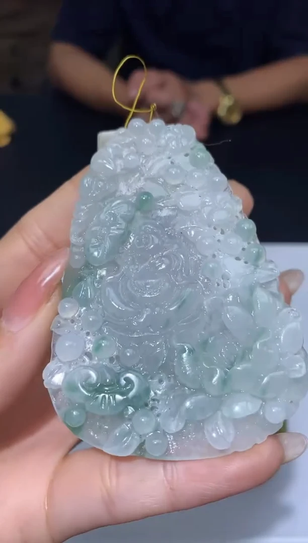 颈饰未镶嵌翡翠34510