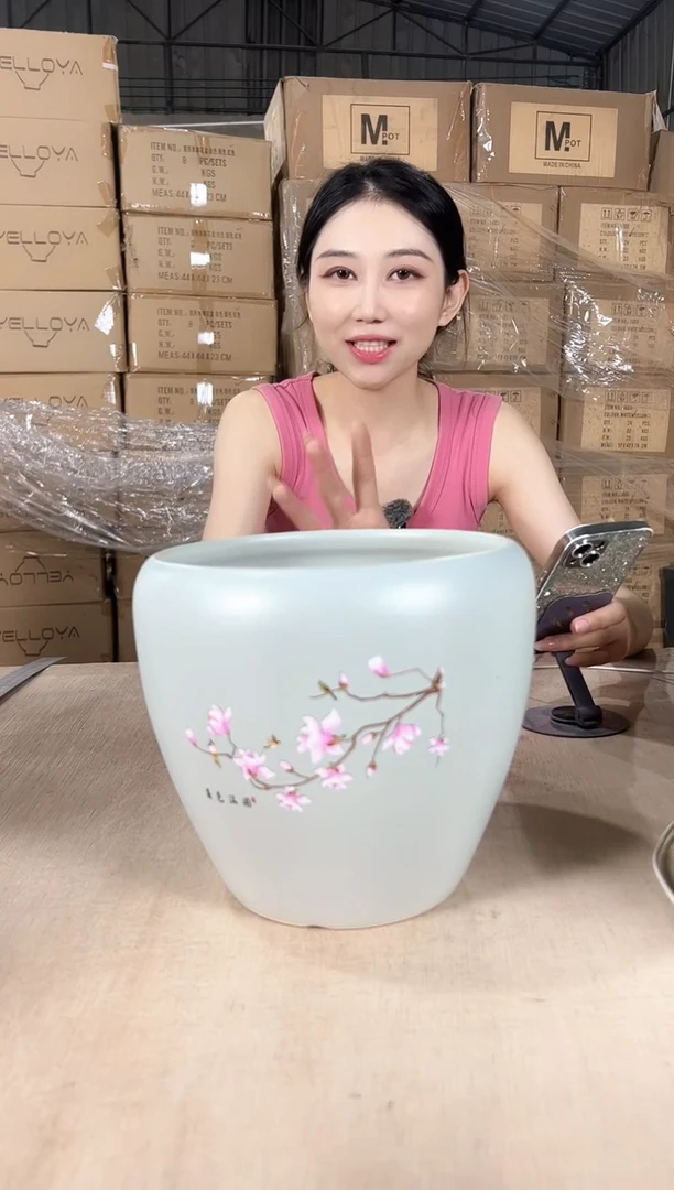 蛋型喜上浅绿中号19x19