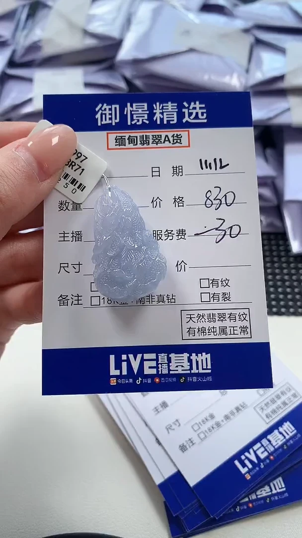 颈饰未镶嵌翡翠44