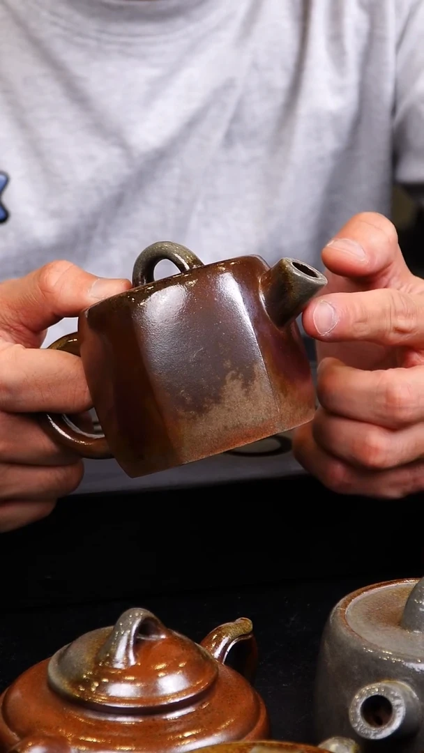 茶壶紫砂宜兴紫砂柴烧
