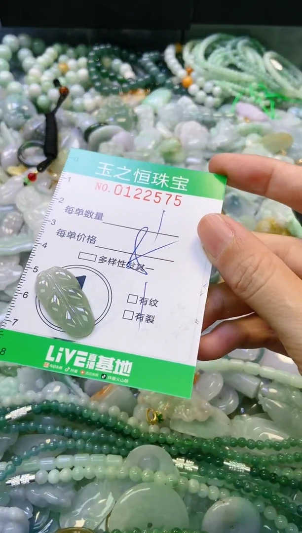 翡翠未镶嵌颈饰闪购0122575