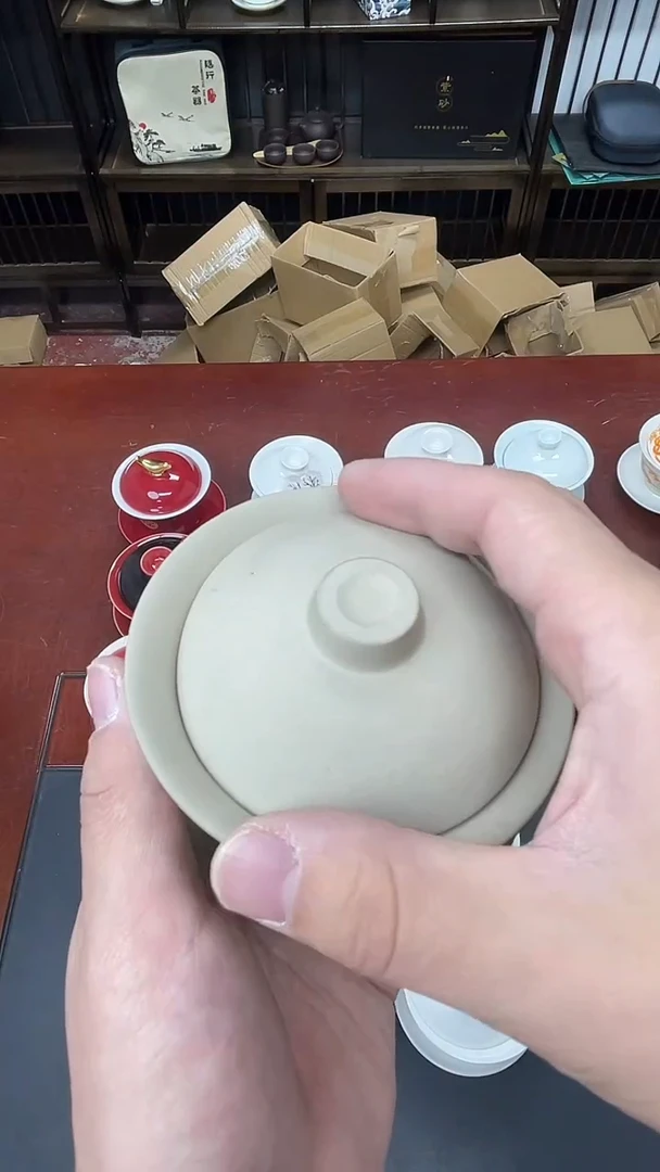 茶具临时链接瓷盖碗