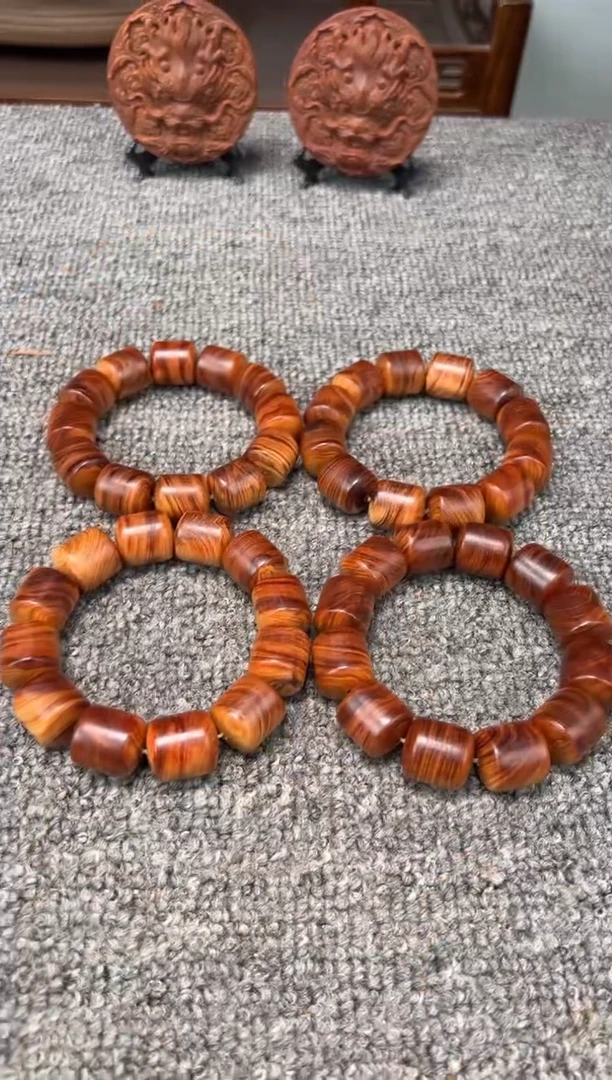 柏木（崖柏）2.0桶珠崖缝虎皮蜜结糖 香味浓郁