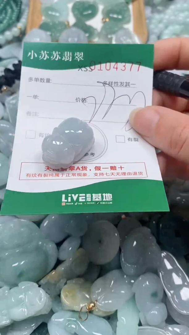 【闪购商品】翡翠颈饰未镶嵌闪购商品0104377