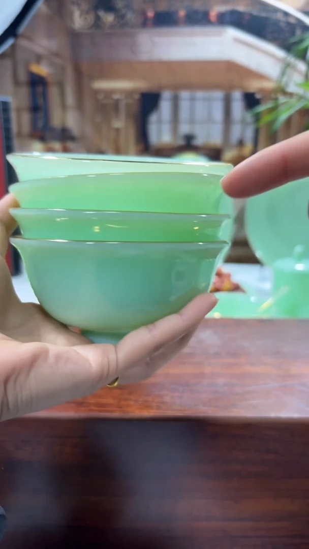 【闪购商品】...4.5英寸玉瓷碗4个口径11.5厘米