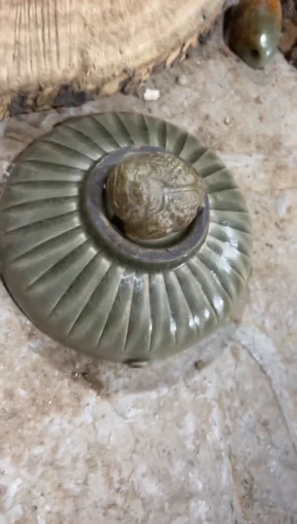 瓷片手工，手绘，陶瓷