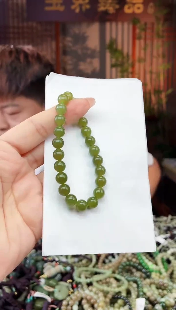 和田玉未镶嵌颈饰拍一发一