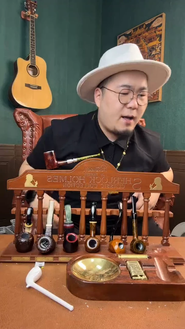 石楠木木雕款意大利进口石楠木烟斗