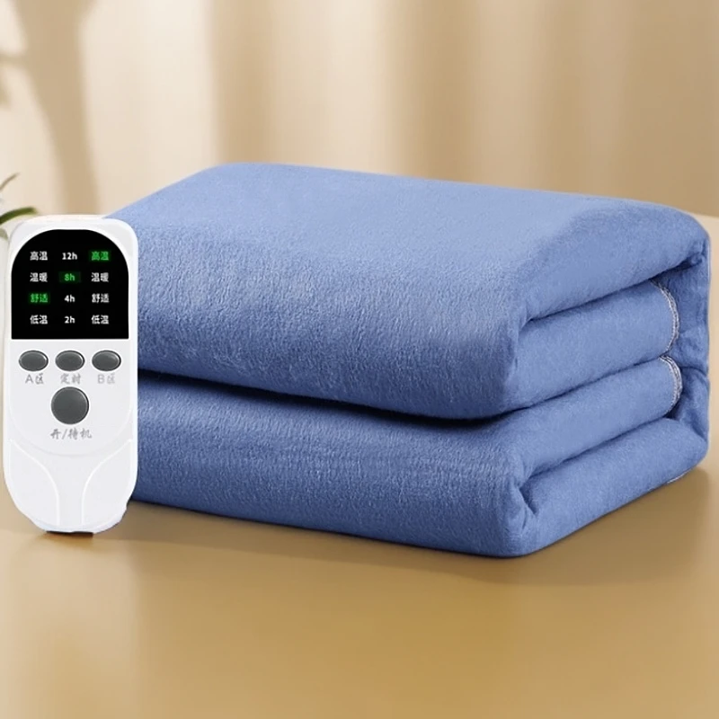 长城双人双控电热毯家用恒温防水除螨卡通电褥子雅鹿儿童迷你舒适
