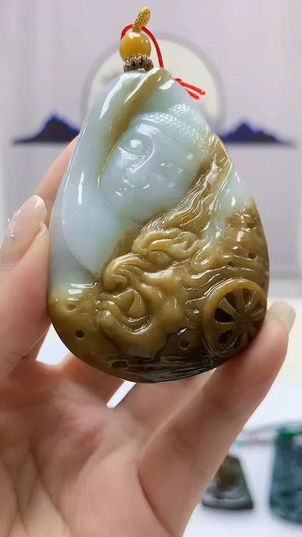 定制翡翠未镶嵌4812ms-毛货187佛魔