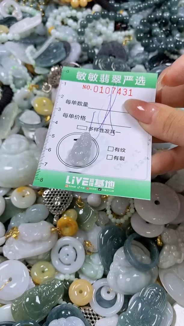 【闪购商品】翡翠颈饰未镶嵌闪购0107431