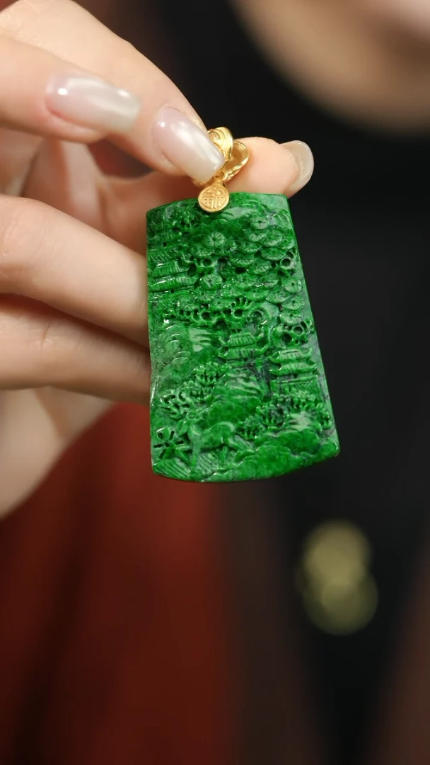 颈饰未镶嵌翡翠@YS008091013@